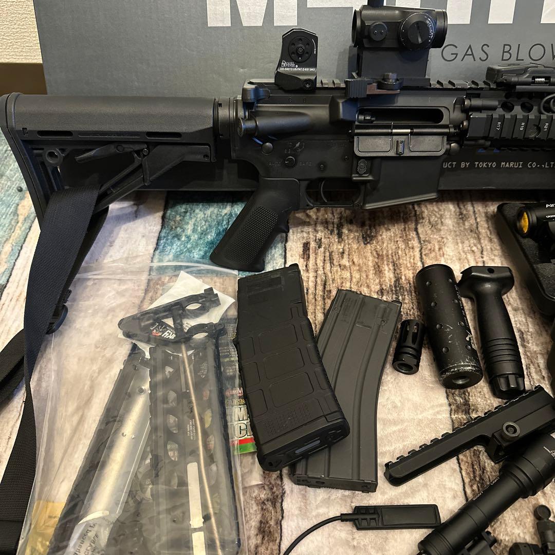 東京マルイのM4A1 MWS REAL GAS BLOW BACK ガスガン