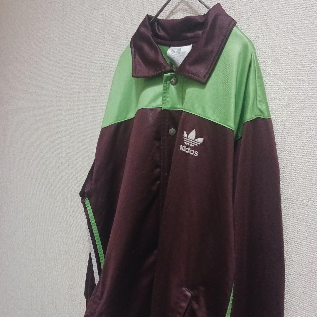 【レア品✨】Lサイズ old adidas 90s スナップボタン ジャージ