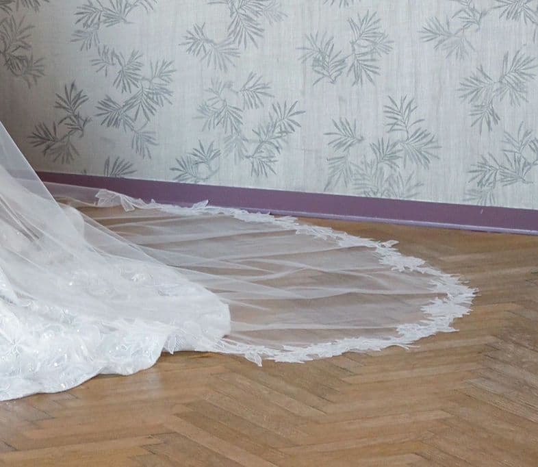 トリートドレッシングウェディングベール、ロングベール、ロングベール250