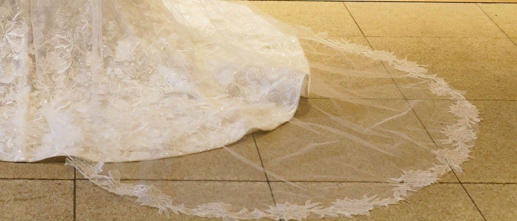 トリートドレッシングウェディングベール、ロングベール、ロングベール250