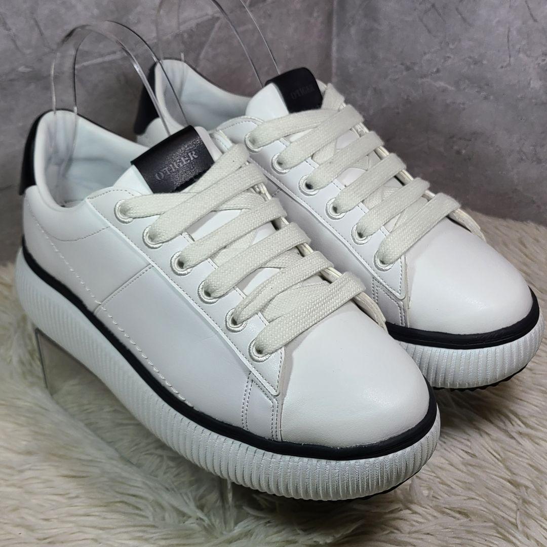 【Onitsuka Tiger】OTIGER COURT ホワイト/ブラック