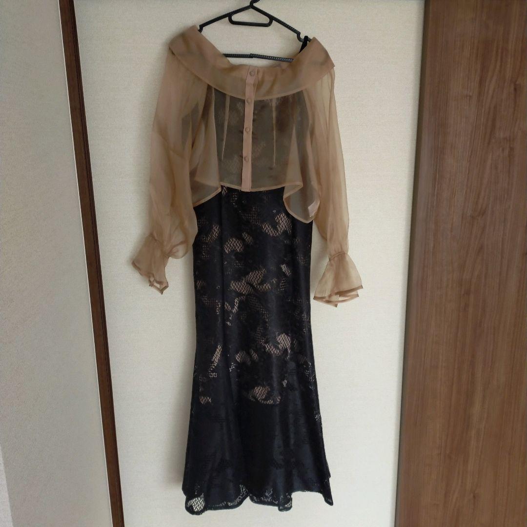 【極美品】エトル シアーブラウス＆マーメイドキャミソール セットドレス