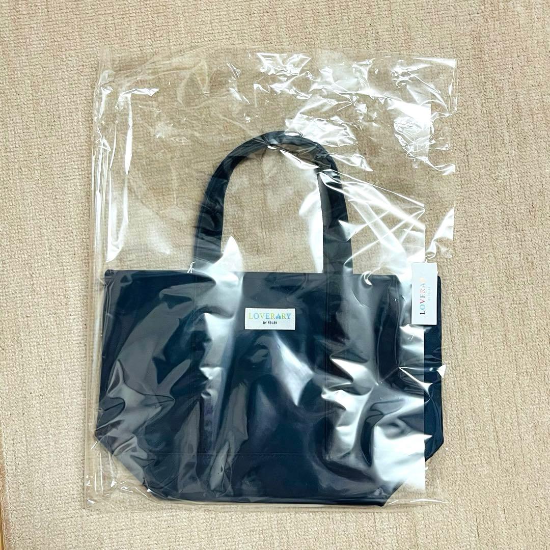 新品未使用　ラブラリーバイフェイラー オールドテディ トート ネイビー 小