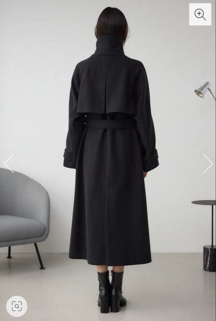 AZUL ロングチェスターコート