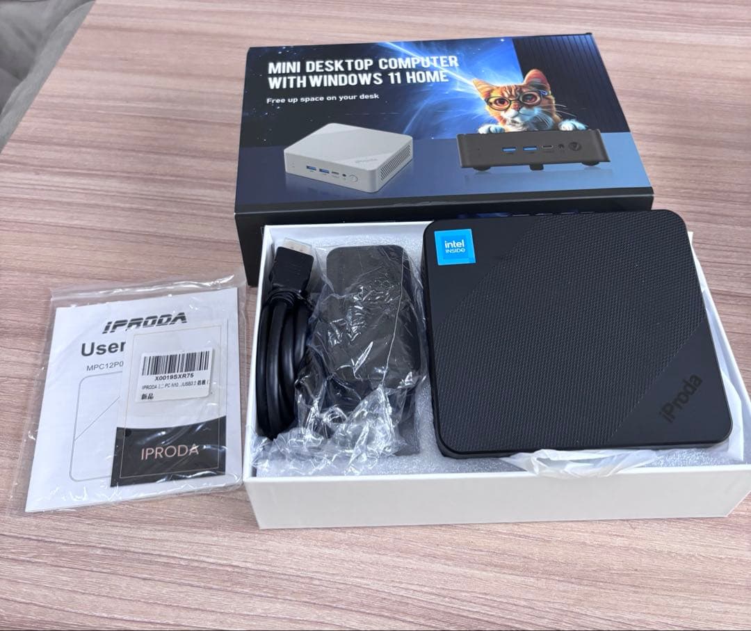 512368 IPRODA ミニ PC N100 - 第 12 世代