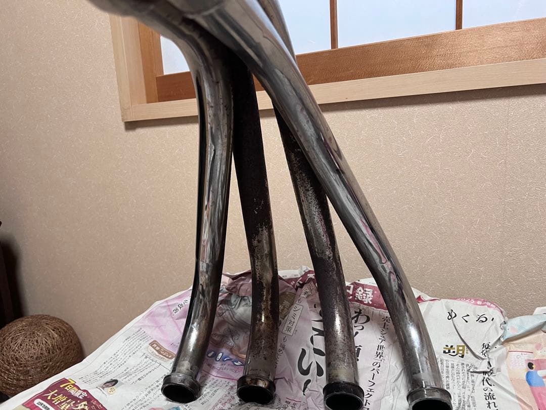 ZRX400 マフラー　メーカー不明