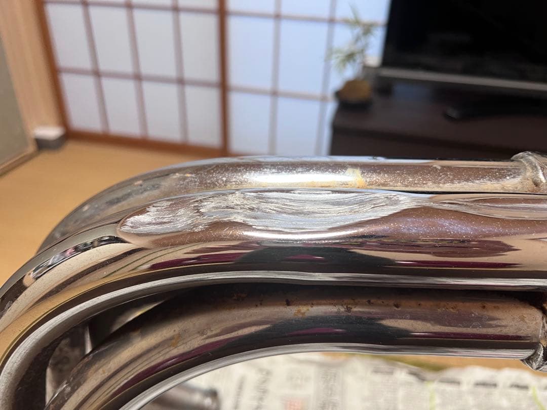 ZRX400 マフラー　メーカー不明