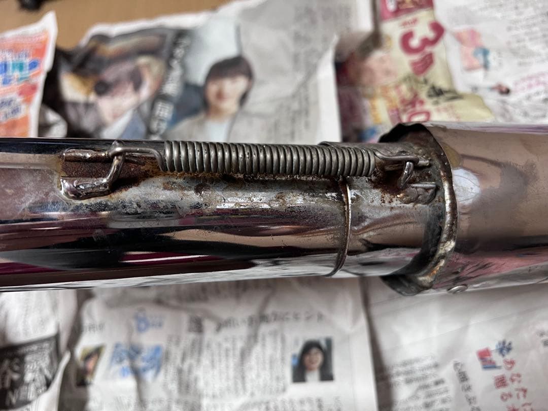 ZRX400 マフラー　メーカー不明