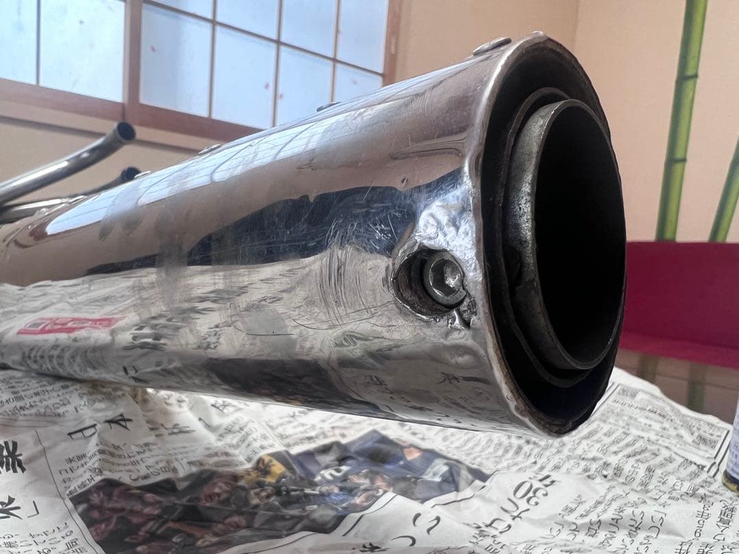 ZRX400 マフラー　メーカー不明