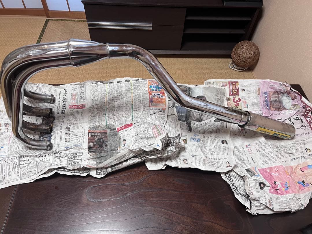 ZRX400 マフラー　メーカー不明