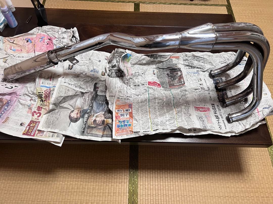 ZRX400 マフラー　メーカー不明