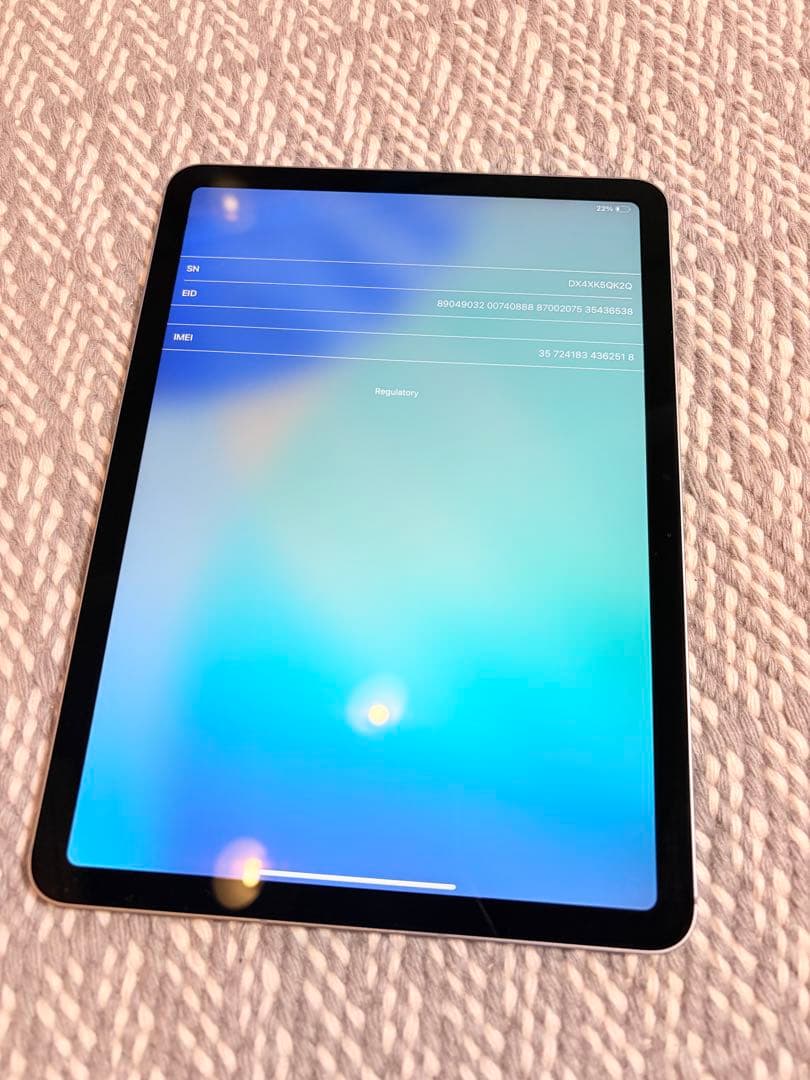 ポ*チ様 iPadAir M3 Cellular 256GB 7世代 SIMフリ