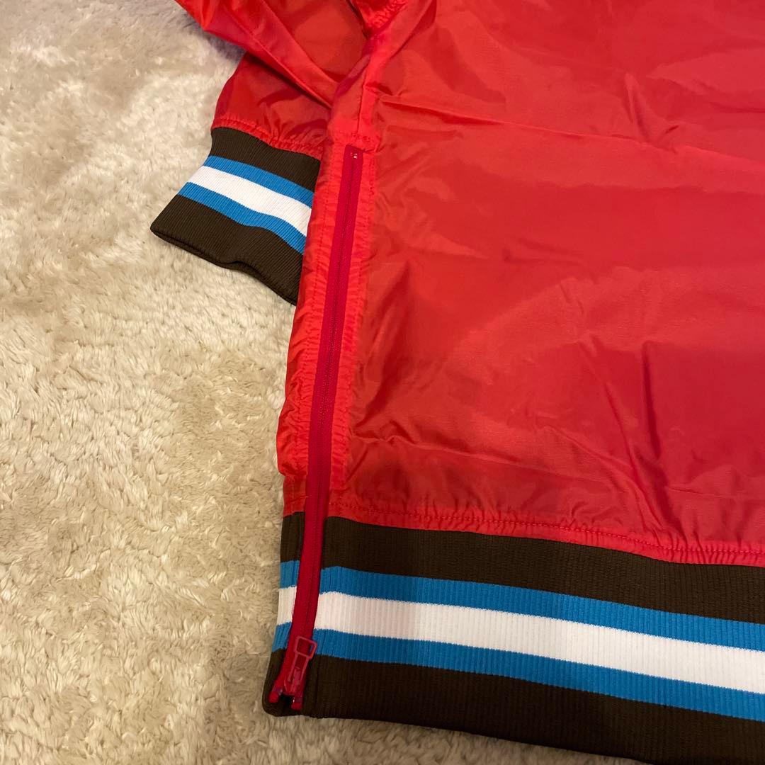 チャンピオン　Vネックプルオーバー　ナイロン