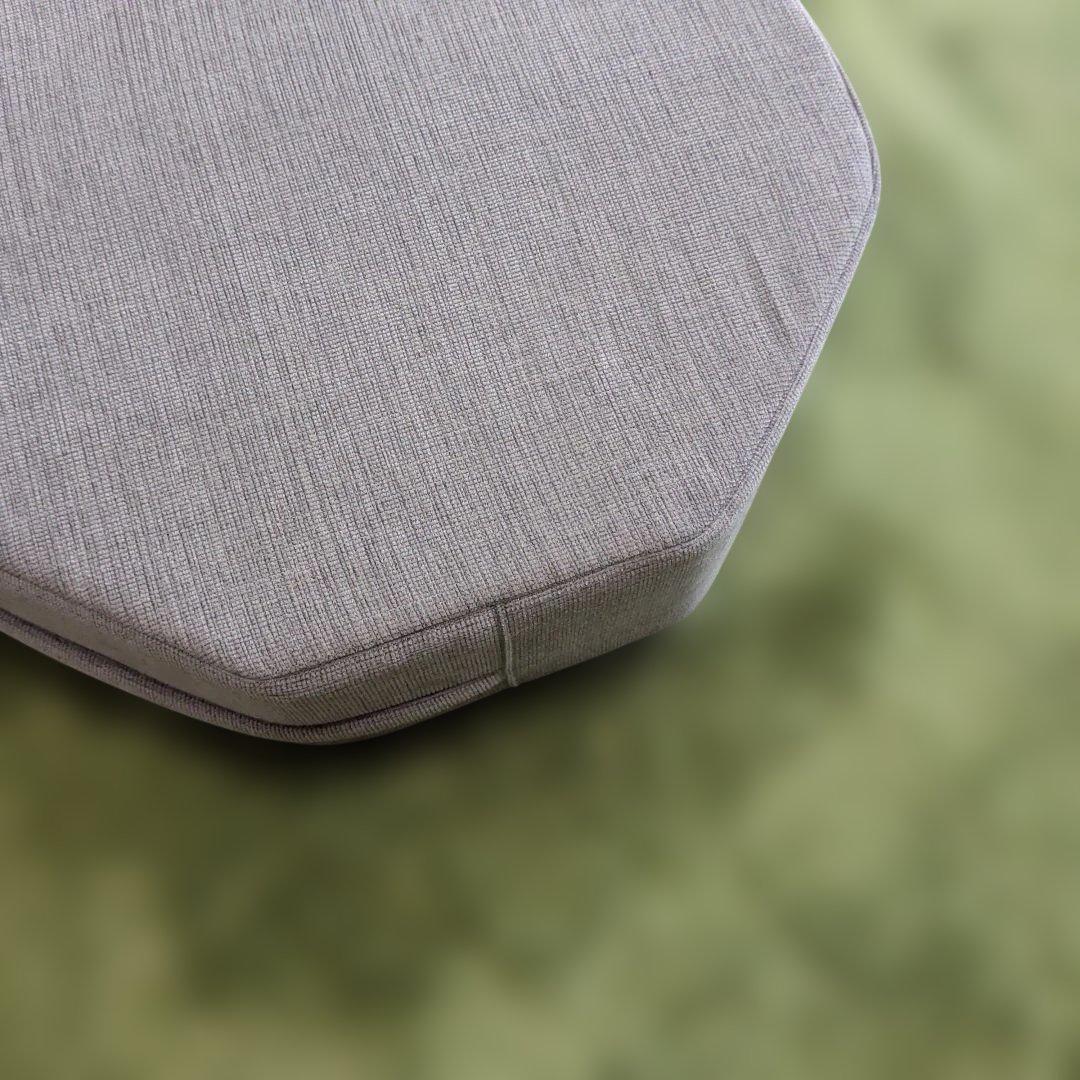 gymteriorバランスクッション 八角形 グレー