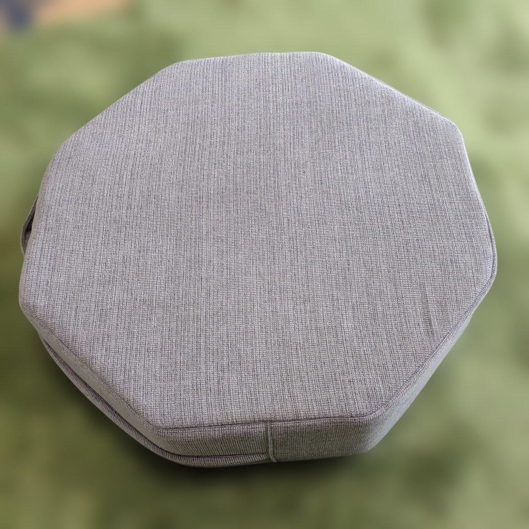 gymteriorバランスクッション 八角形 グレー