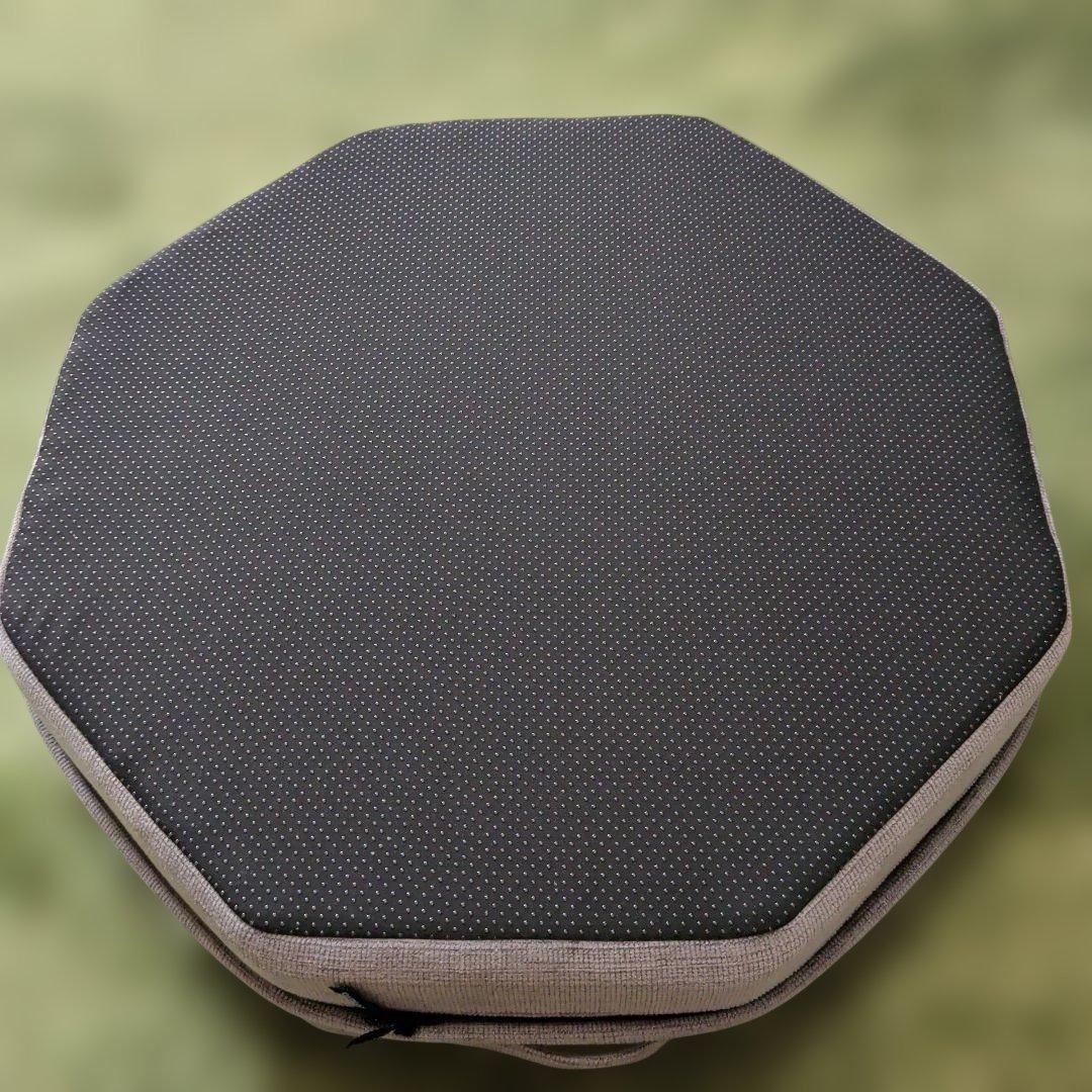 gymteriorバランスクッション 八角形 グレー