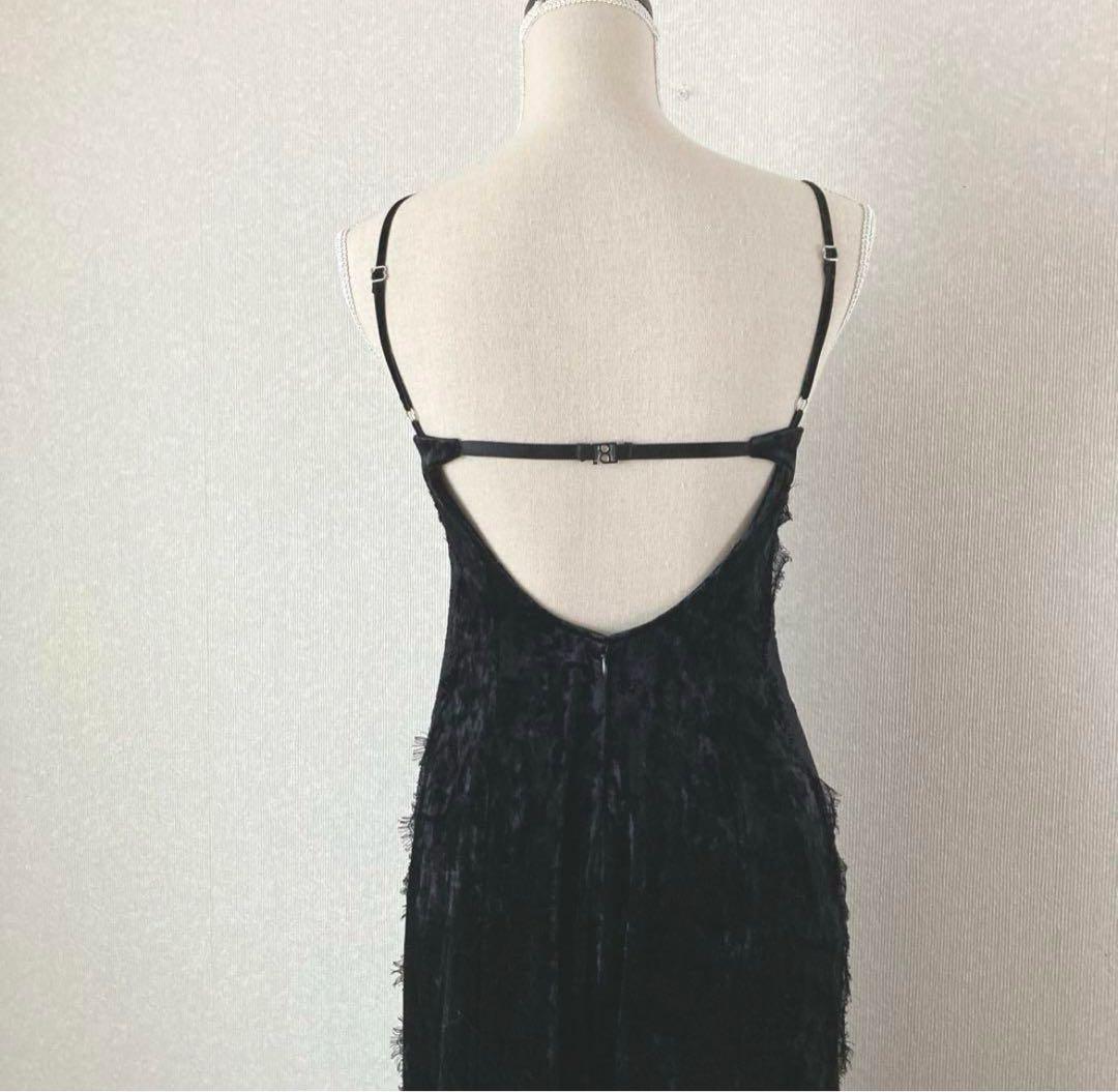 PRANKPROJECT サイドレースベロアサロペット