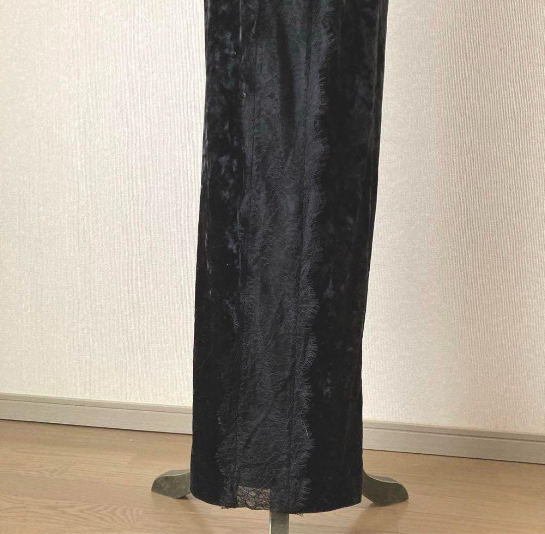 PRANKPROJECT サイドレースベロアサロペット