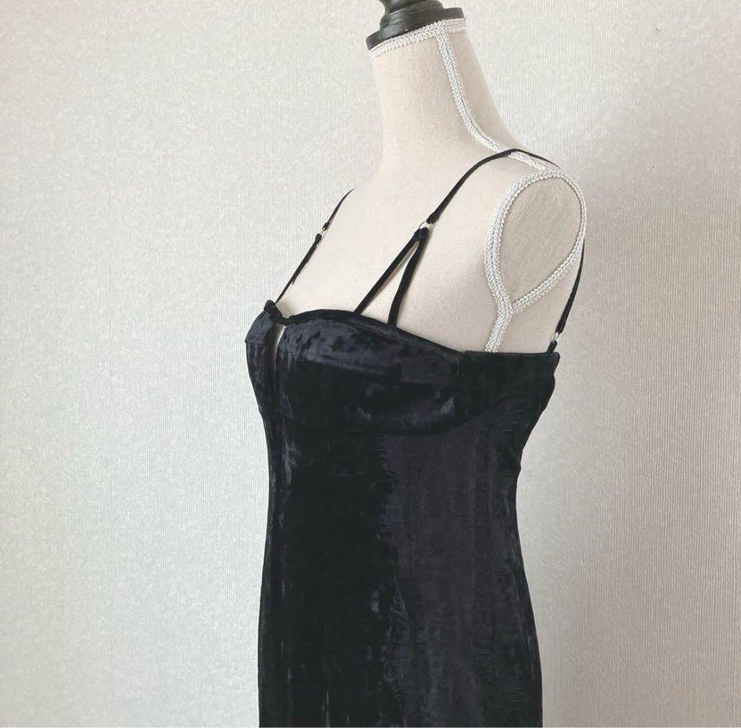 PRANKPROJECT サイドレースベロアサロペット