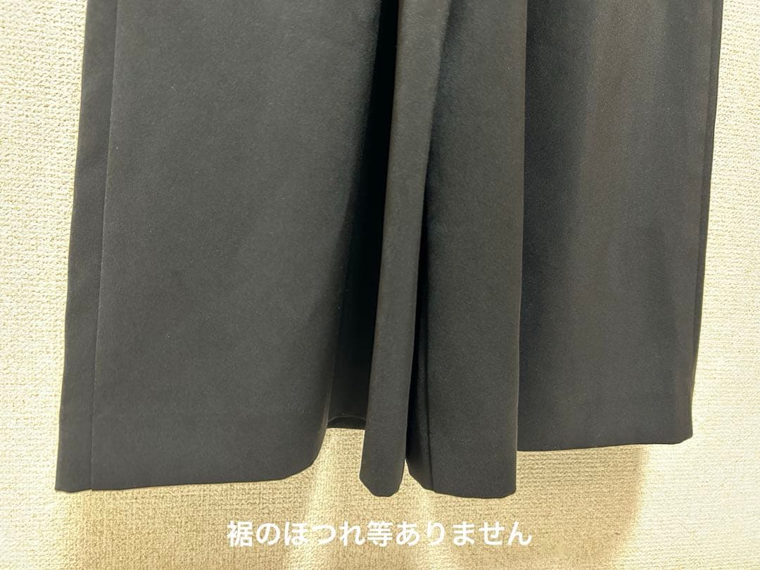 ボリュームチュールハイウエストパーティードレス M ブラック