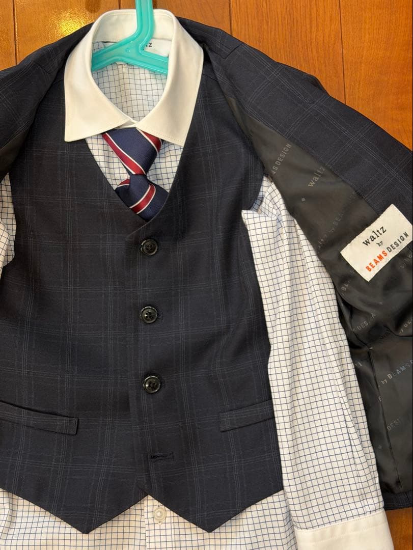 waltz by BEAMSロングパンツスーツ120cm 5点セット美品