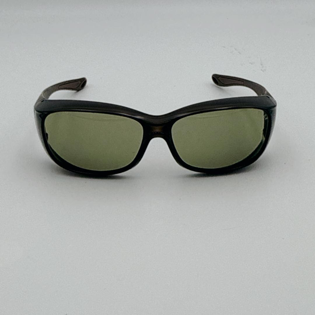 【美品】TALEX オーバーグラス 偏光サングラス EM6-D03-04