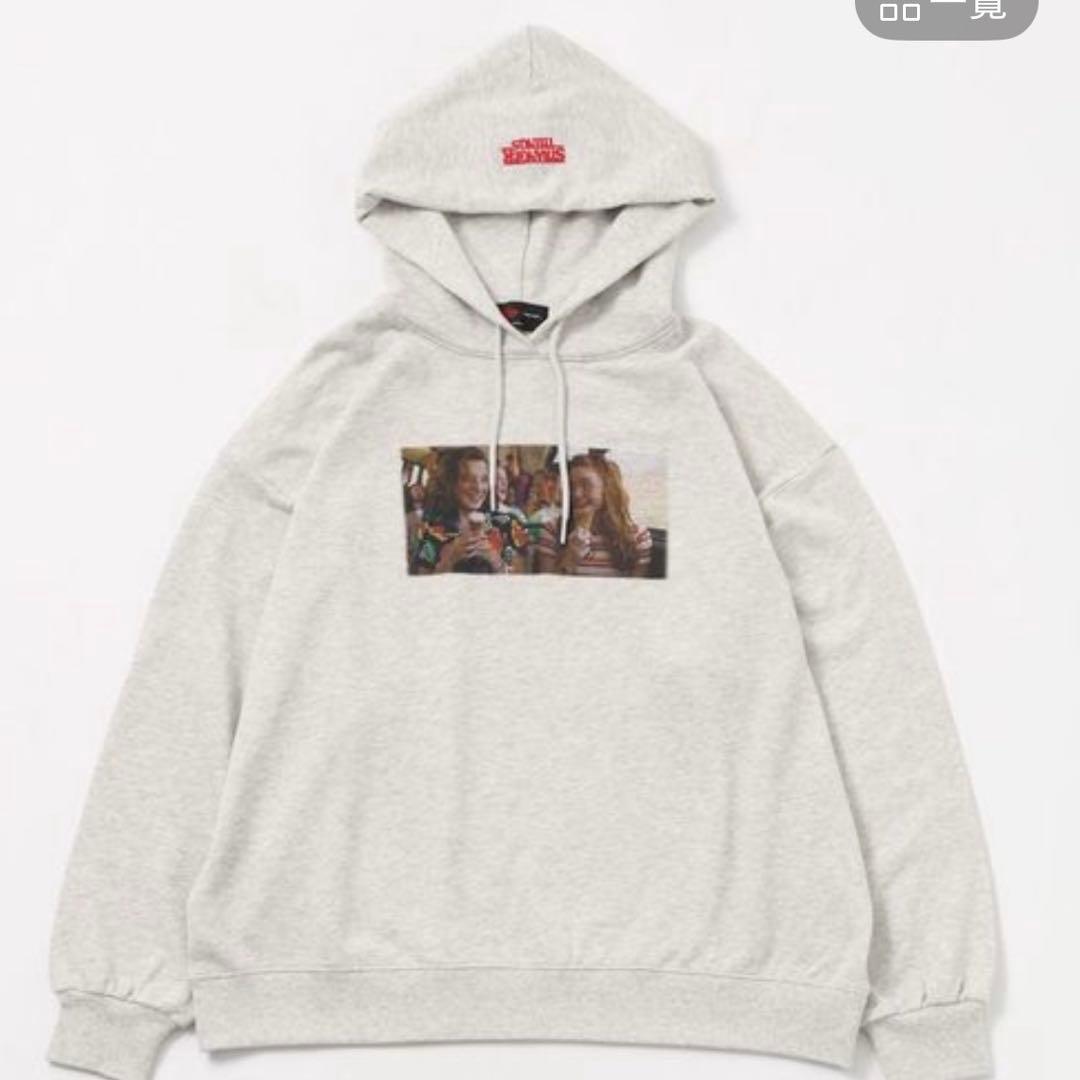 niko and...stranger things　パーカー Mサイズ グレー