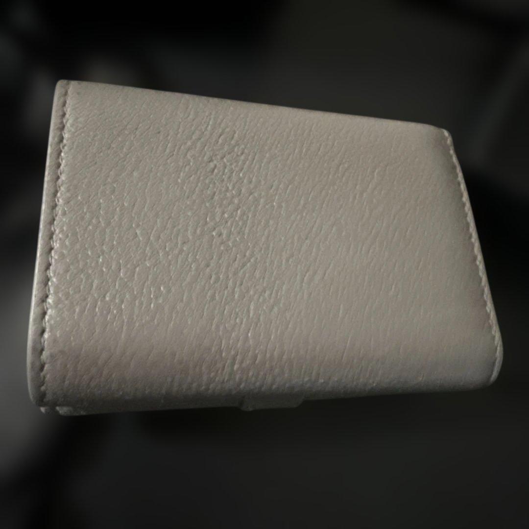 ゆうこりん YSL グレー 三つ折り財布