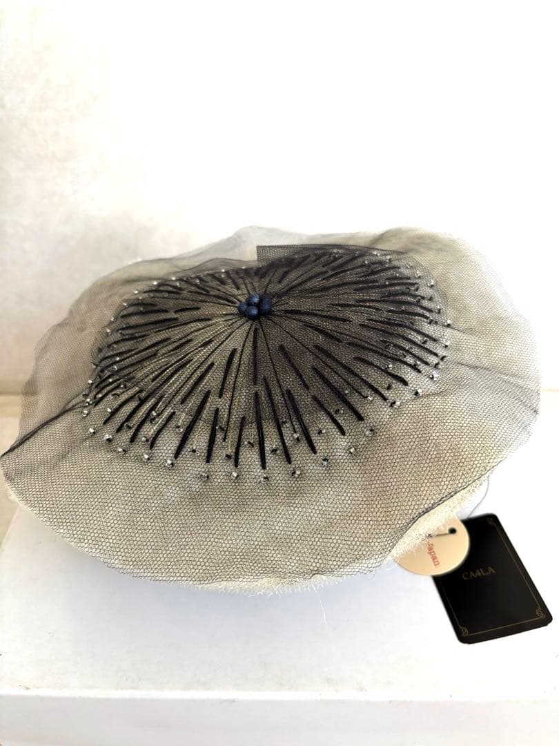 タグ付き　新品未使用　ca4la カシラ　わたげベレー