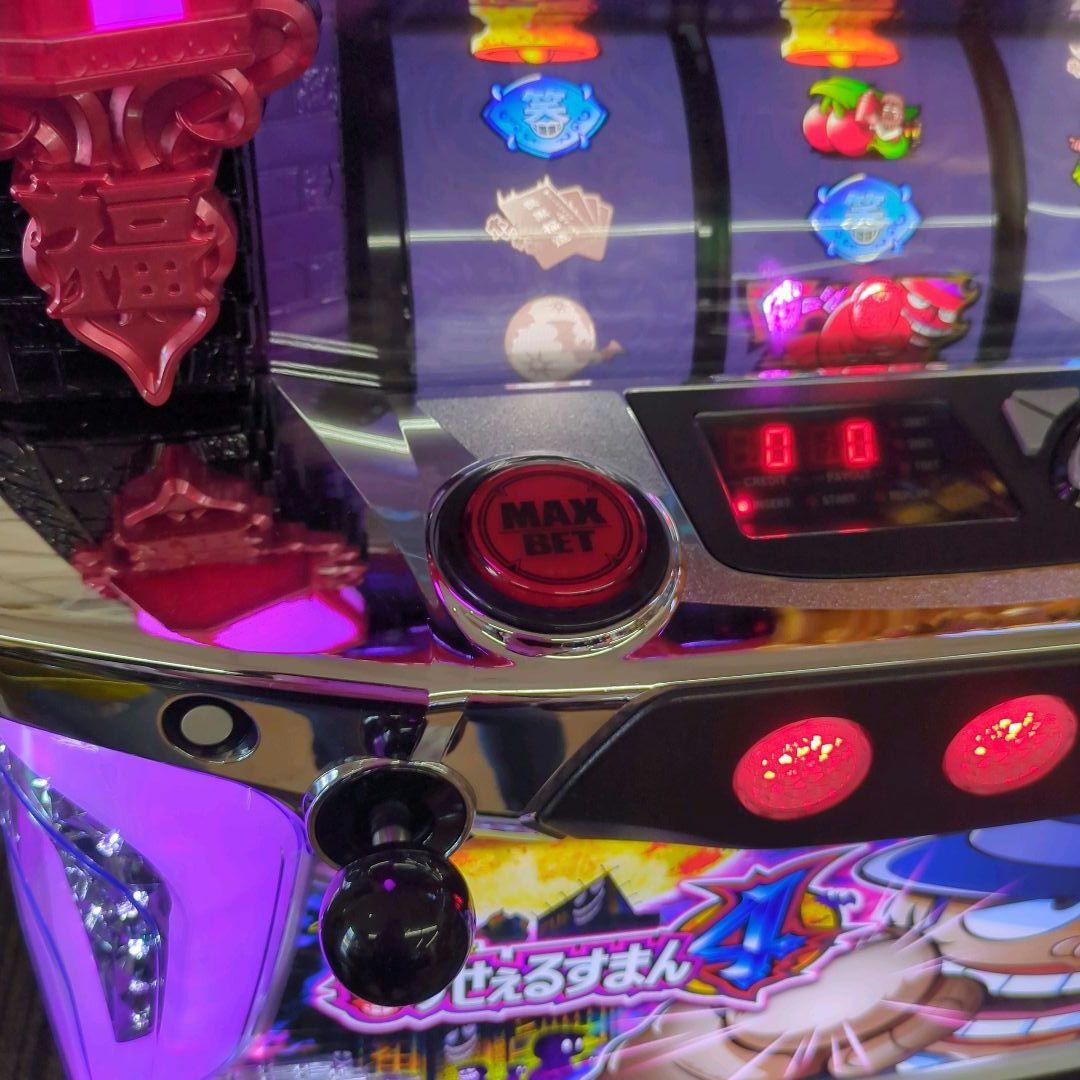 パチスロ実機　笑ゥせぇるすまん４　不要機付　送料無料