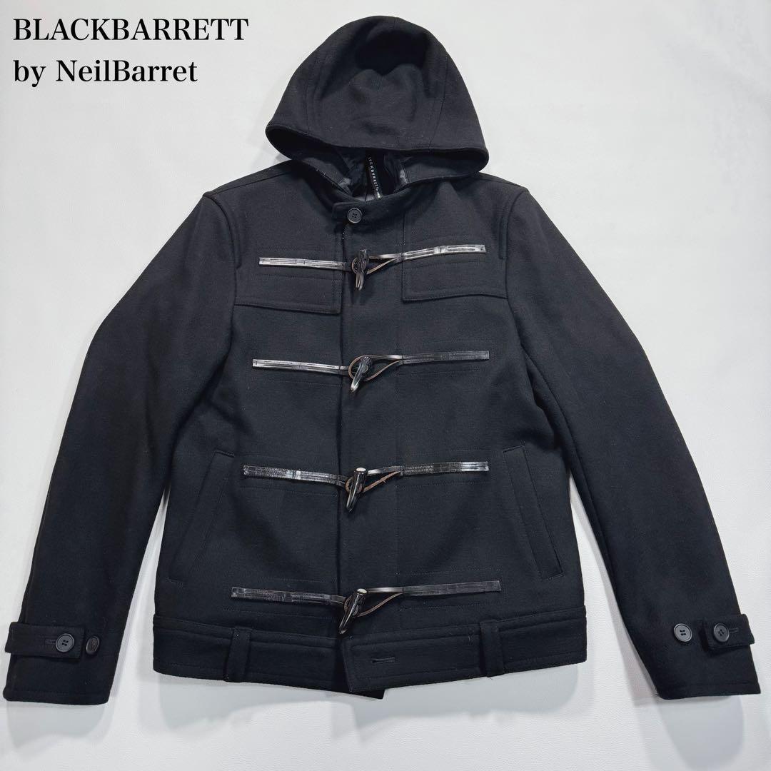 BLACK BARRETT by NEIL BARRETT ダッフルコート 牛革