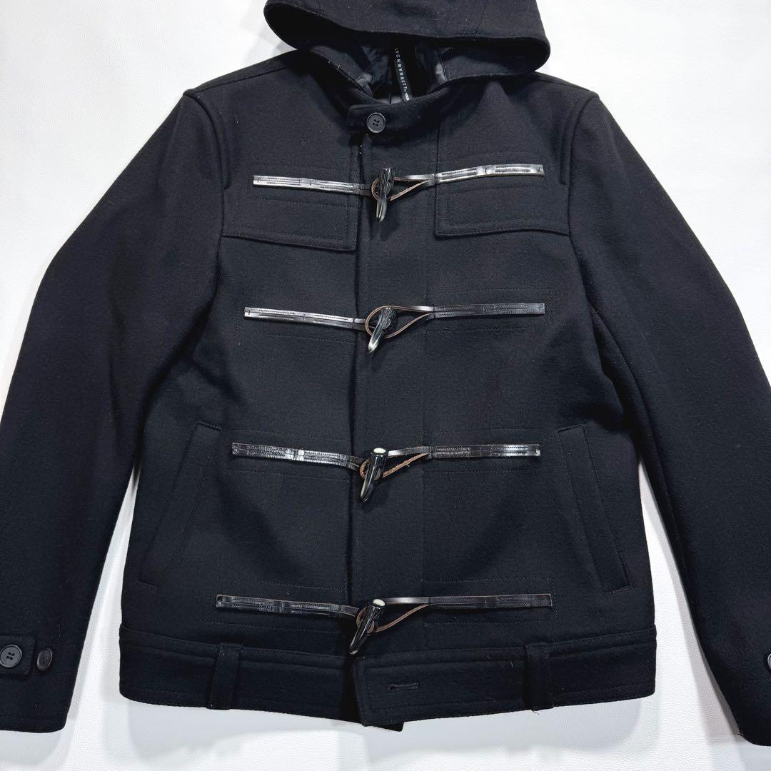 BLACK BARRETT by NEIL BARRETT ダッフルコート 牛革