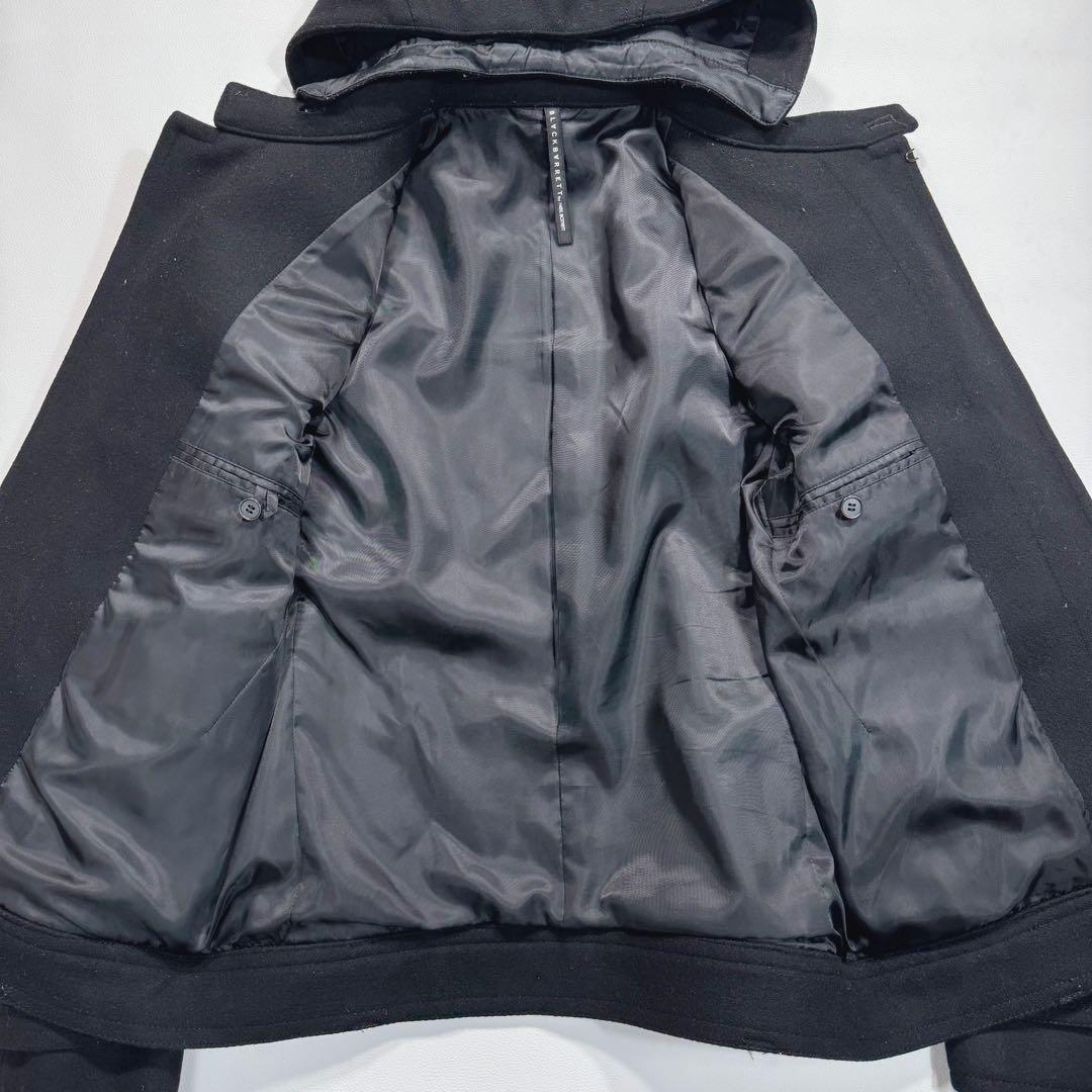 BLACK BARRETT by NEIL BARRETT ダッフルコート 牛革