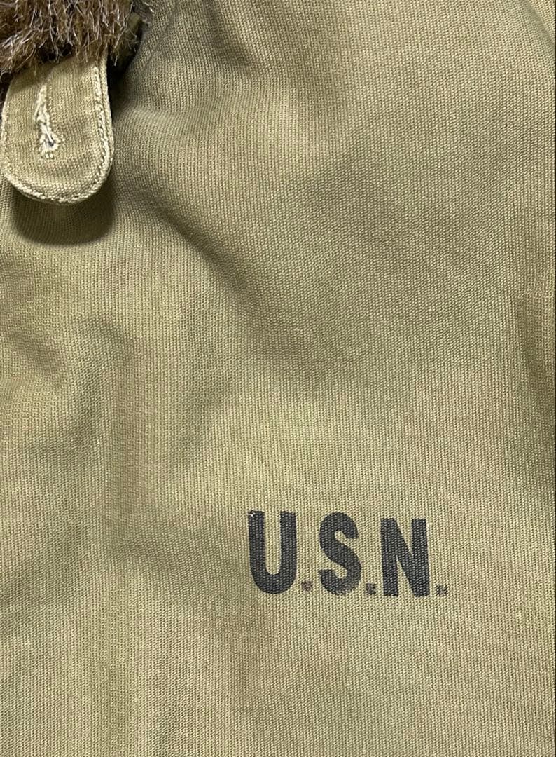 N-1 デッキジャケット ステンシル YMCL KY サイズ 36 カーキ