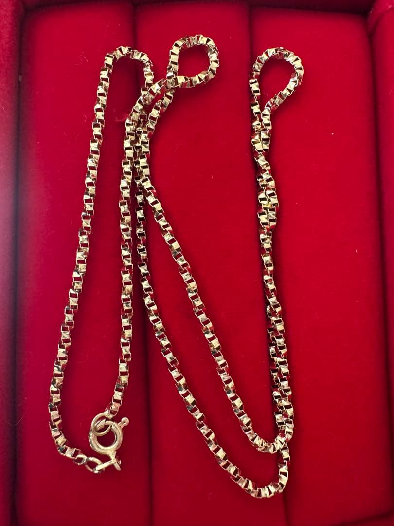 750チェーンネックレス　k１８　 45cm