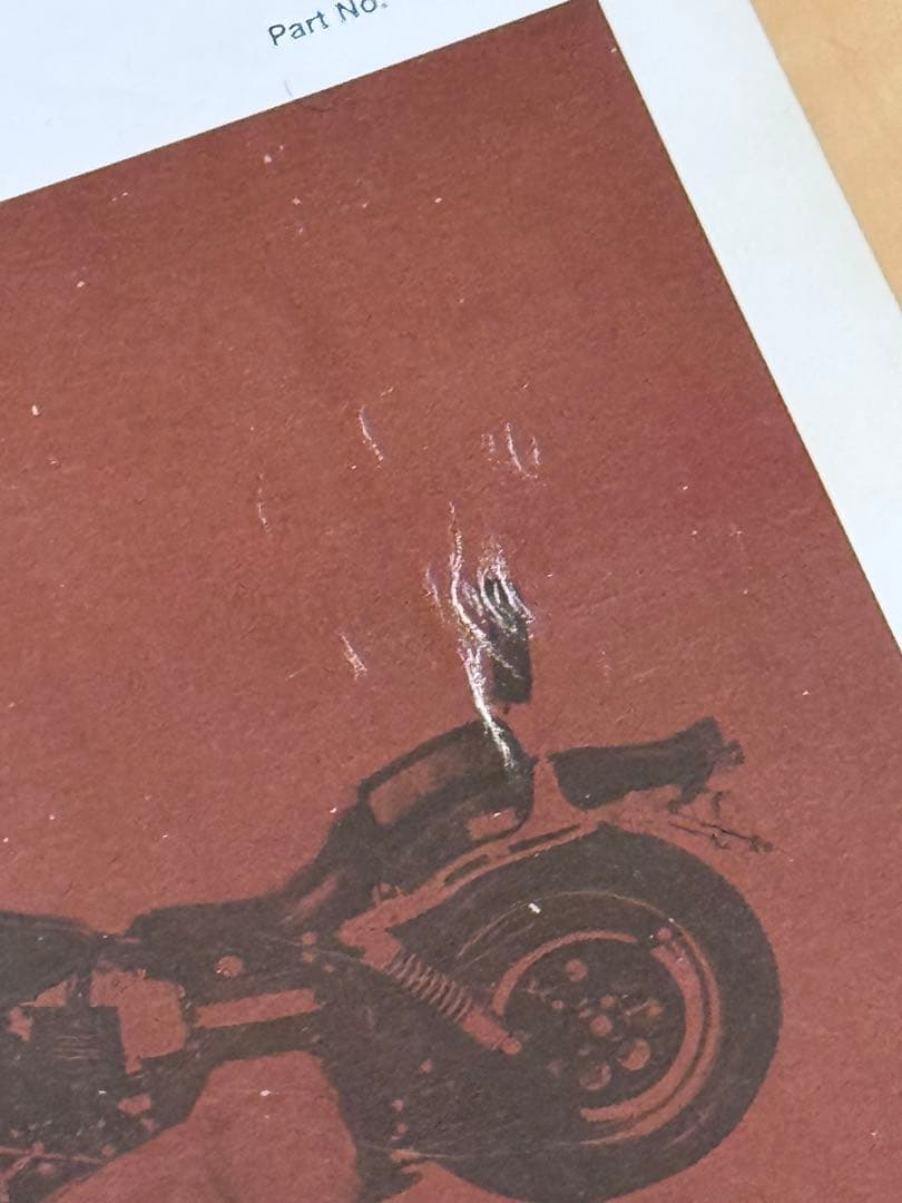 Harley-Davidson FX ⭐︎パーツカタログ ⭐︎1971-1984