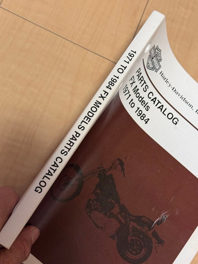 Harley-Davidson FX ⭐︎パーツカタログ ⭐︎1971-1984