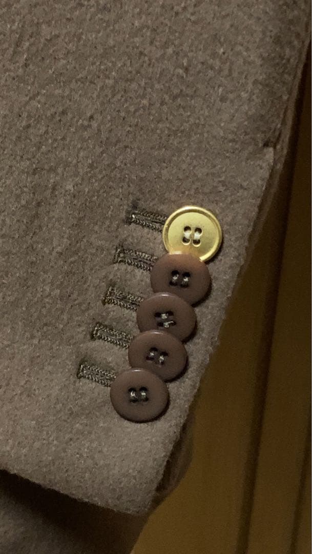 AMERI UND EMBELLISH PAPA JACKET Mサイズブラウン