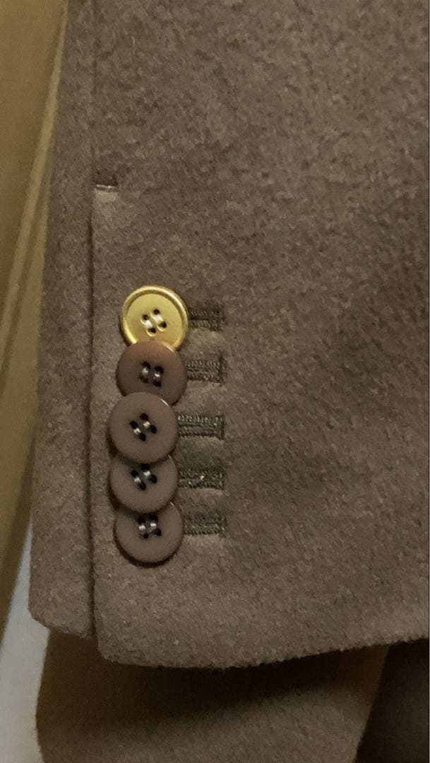 AMERI UND EMBELLISH PAPA JACKET Mサイズブラウン