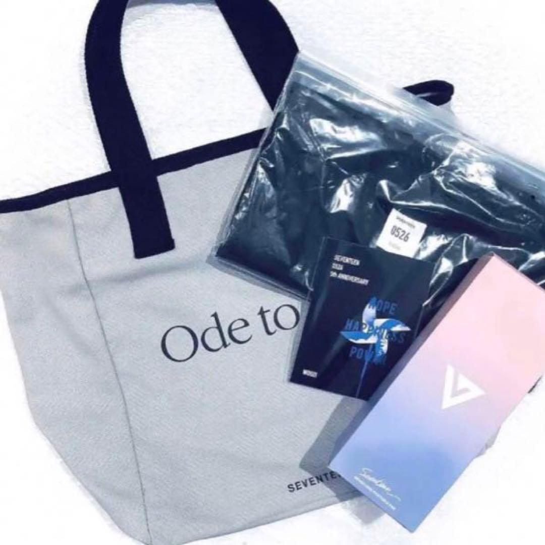 SEVENTEEN トートバッグ ハンディファン 扇風機 5周年Tシャツ ウジ