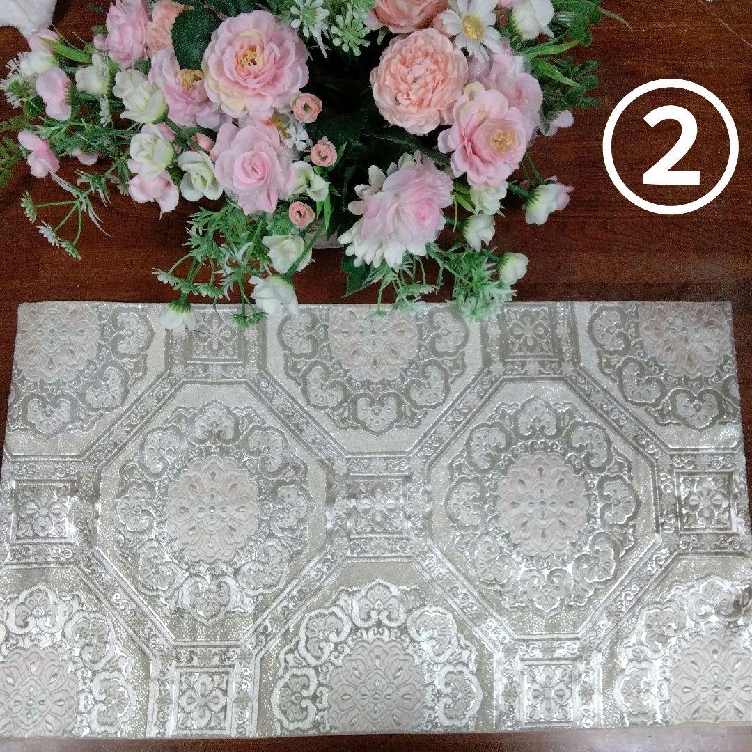 ミント様オーダー専用ページ テーブルランナータッセル付き 高級正絹袋帯リメイク