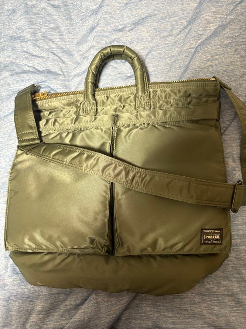 ブルーバード極美品！現行モデルPORTER タンカーヘルメットバッグ