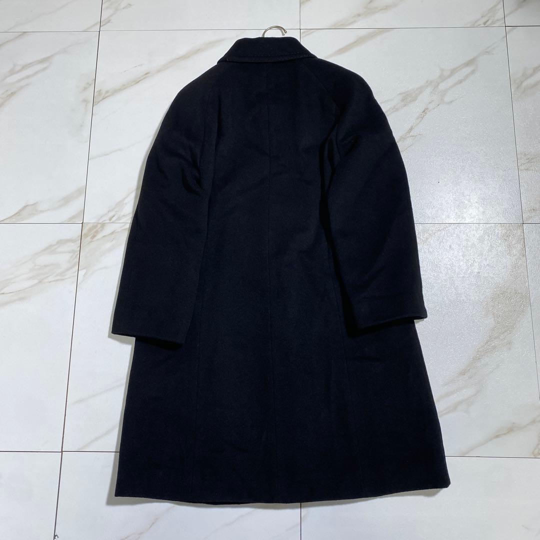 極美品♡レリアン カシミヤ ステンカラーコート ロングコート M