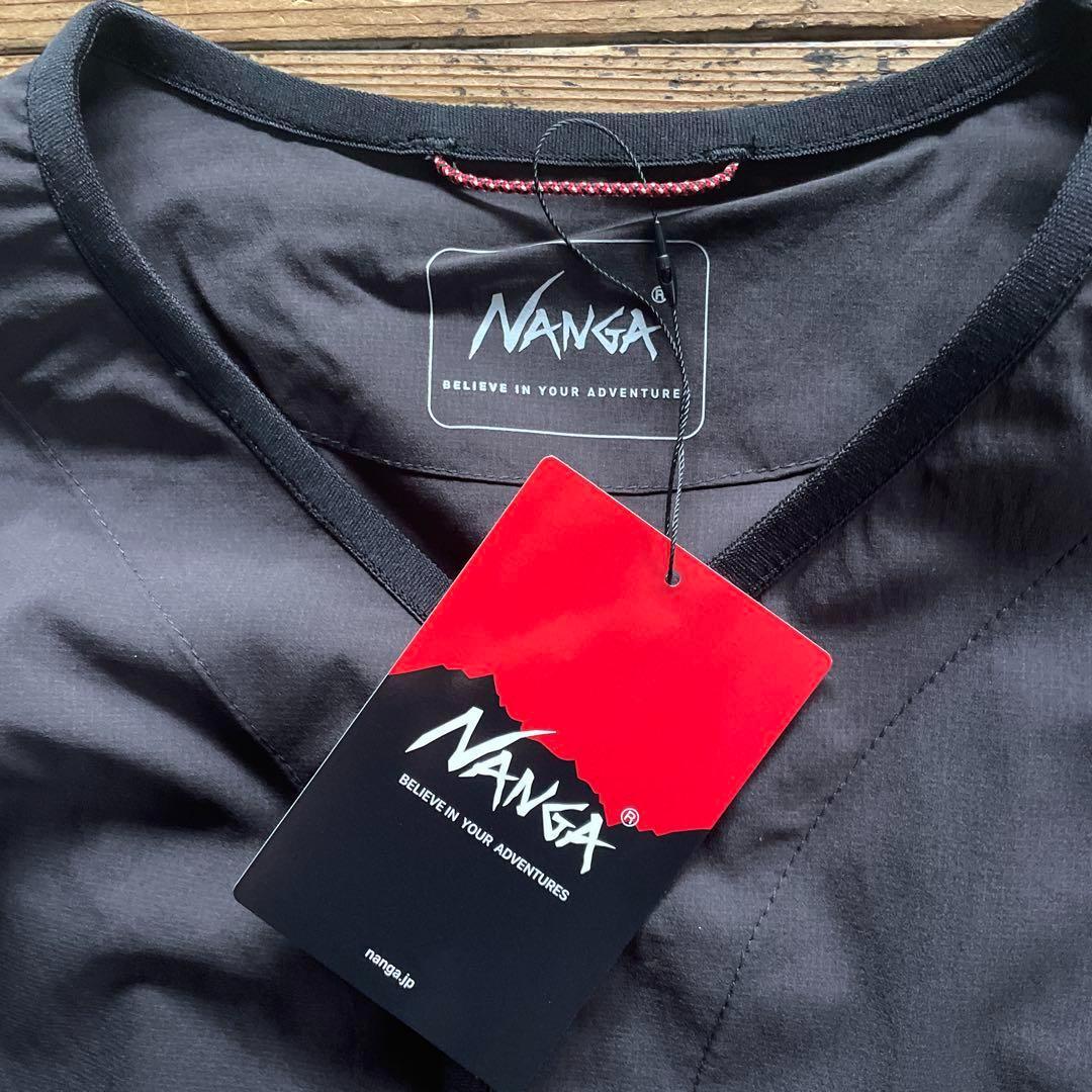 新品　25年春夏 NANGAナンガ　PLC エクスカーションカーディガン　黒　M