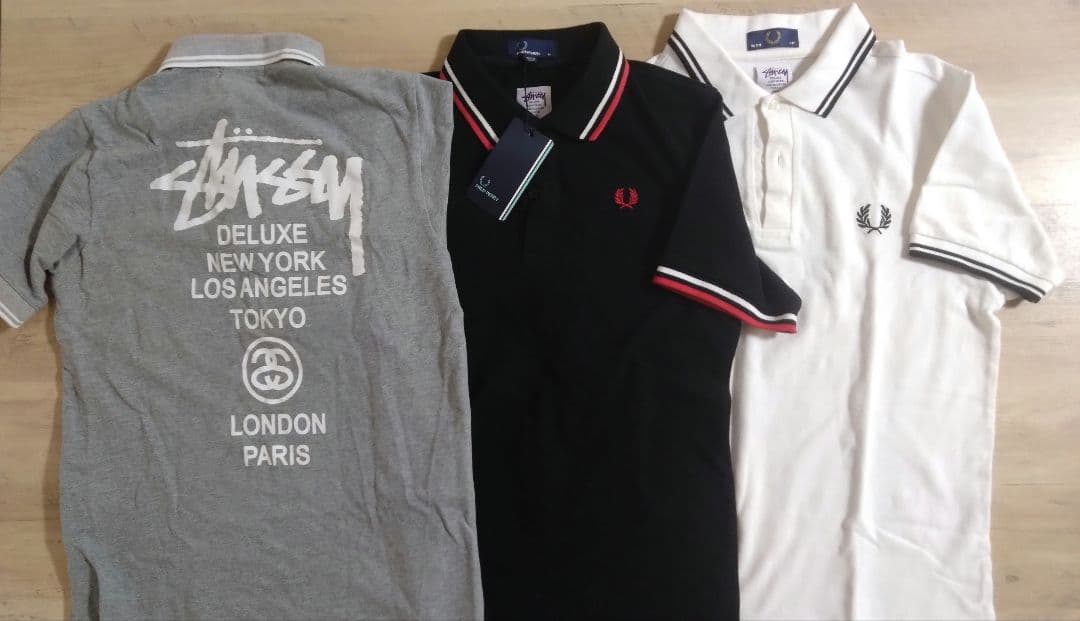 フレッドペリー ステューシー ポロシャツ セット