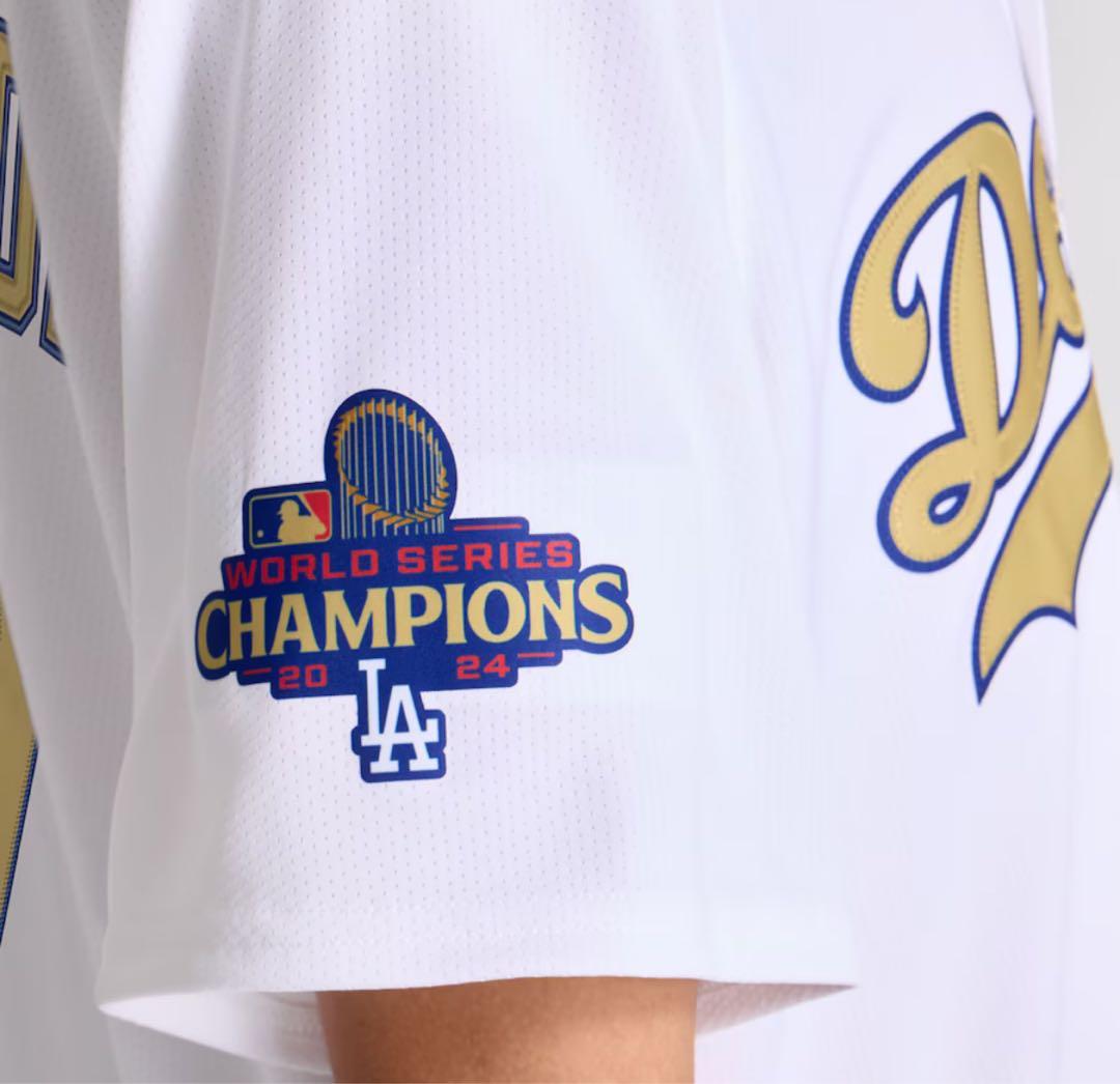 レア ドジャース テオスカーヘルナンデス ゴールドユニフォーム サイズS 正規品