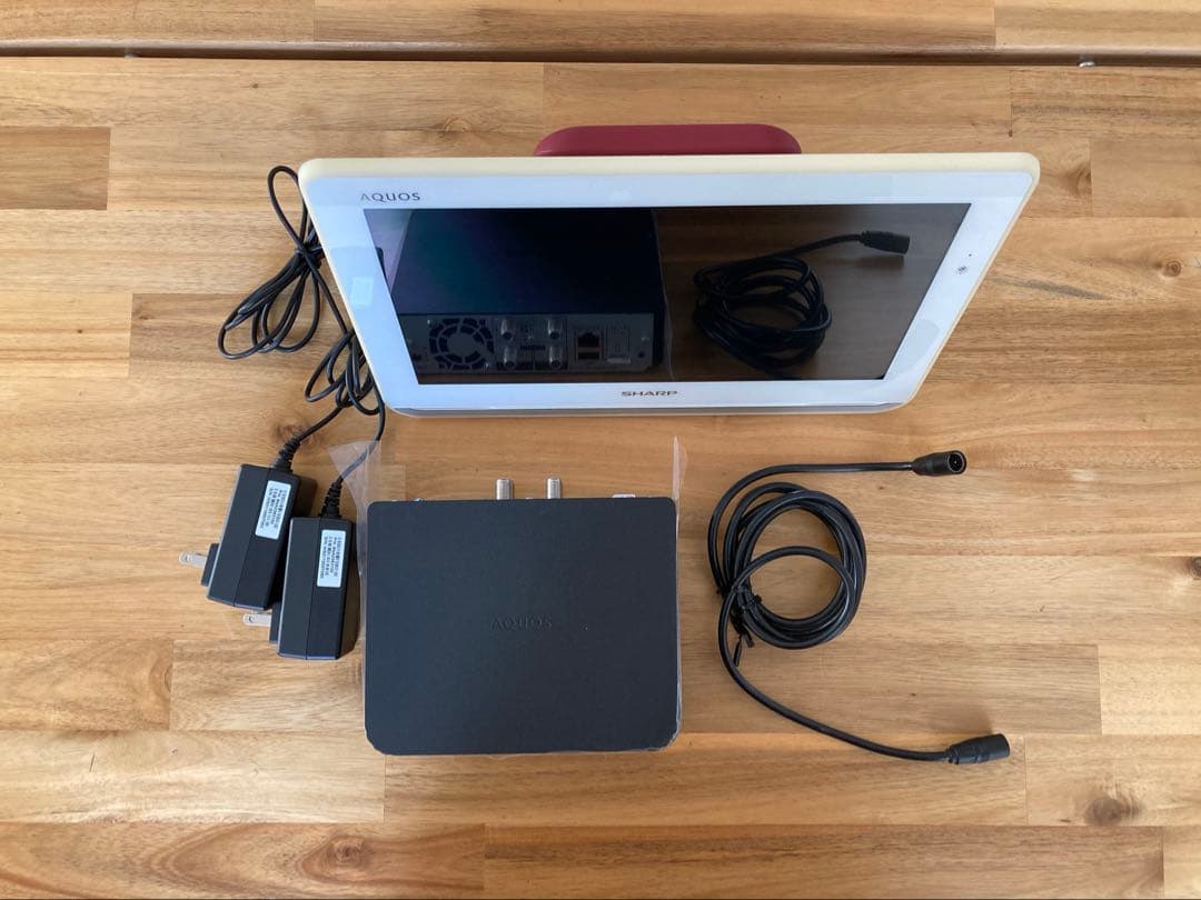 SHARP シャープ 12V型 ポータブル液晶テレビ 2T-C12AP-W 防水