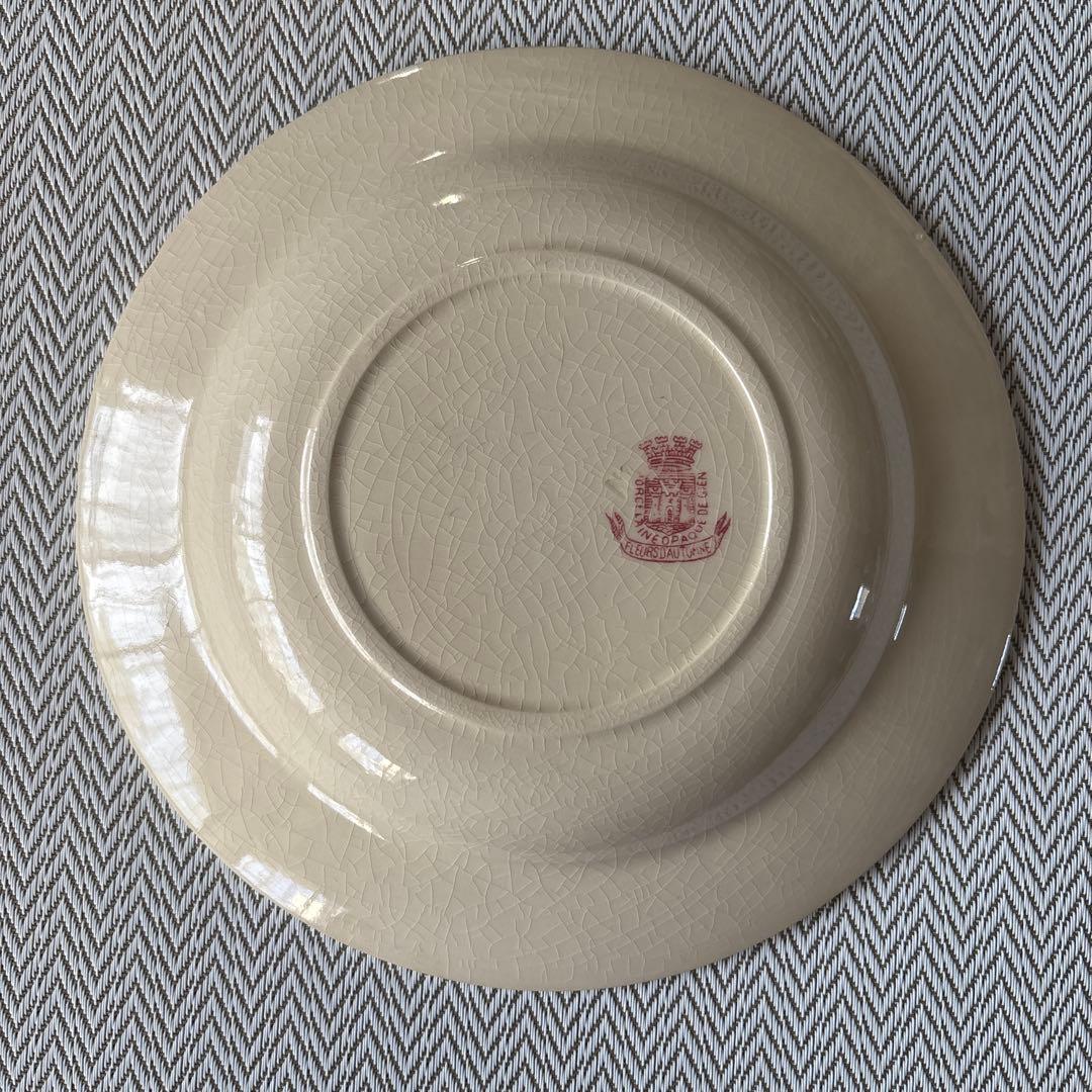 ⭐️ジアン⭐️秋の花⭐️深皿⭐️フランスアンティーク⭐️