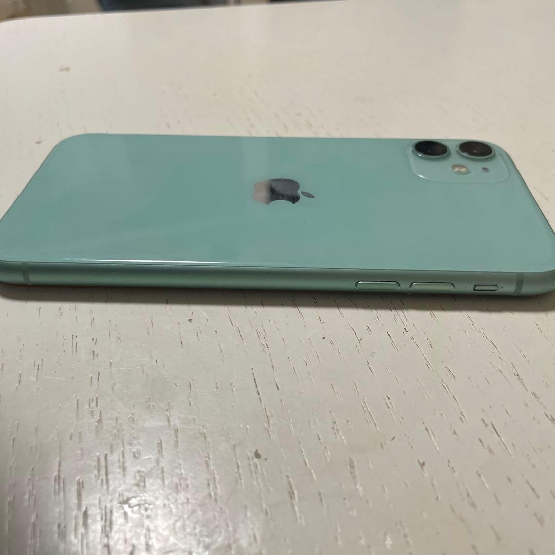 Apple iPhone 11 256GBミントグリーン 本体【難あり】