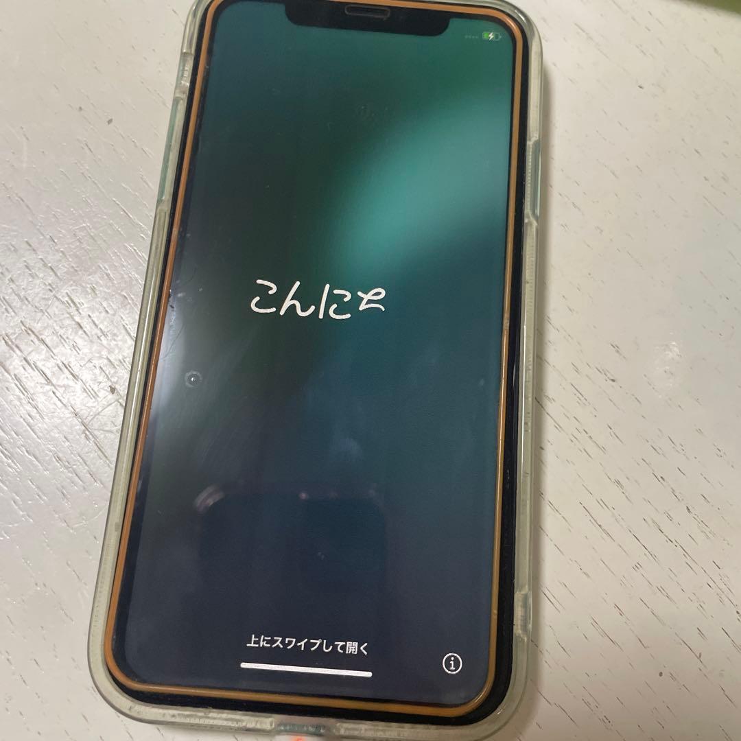 Apple iPhone 11 256GBミントグリーン 本体【難あり】